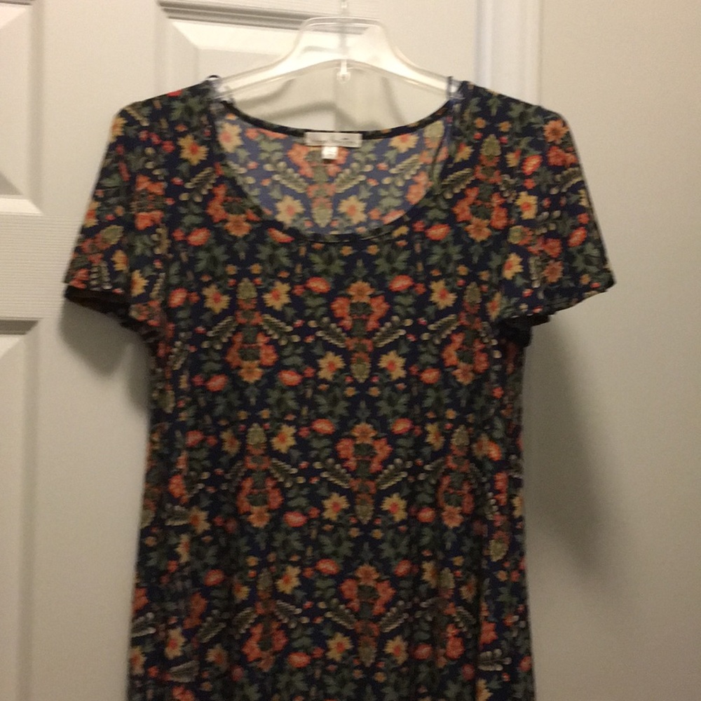 Floral tshirt dress